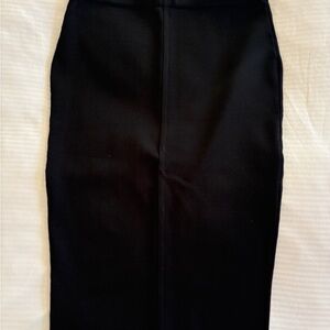 Elegant Black Pencil Skirt